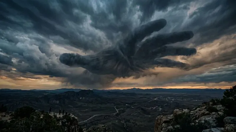 Cinematic Giant Sky Entities Anomalies