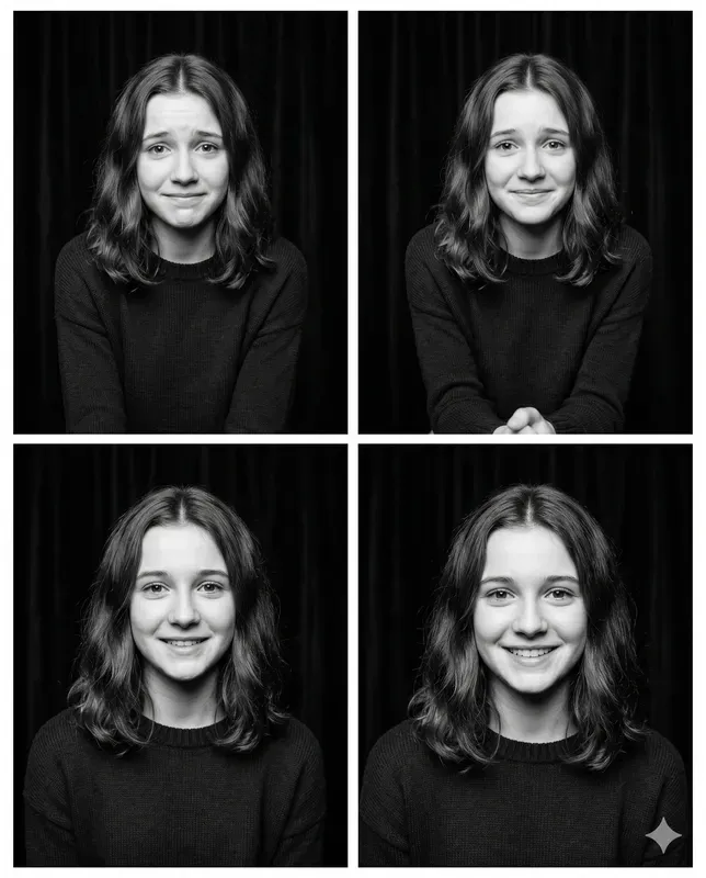 4frame Casting Monochrome Portraits