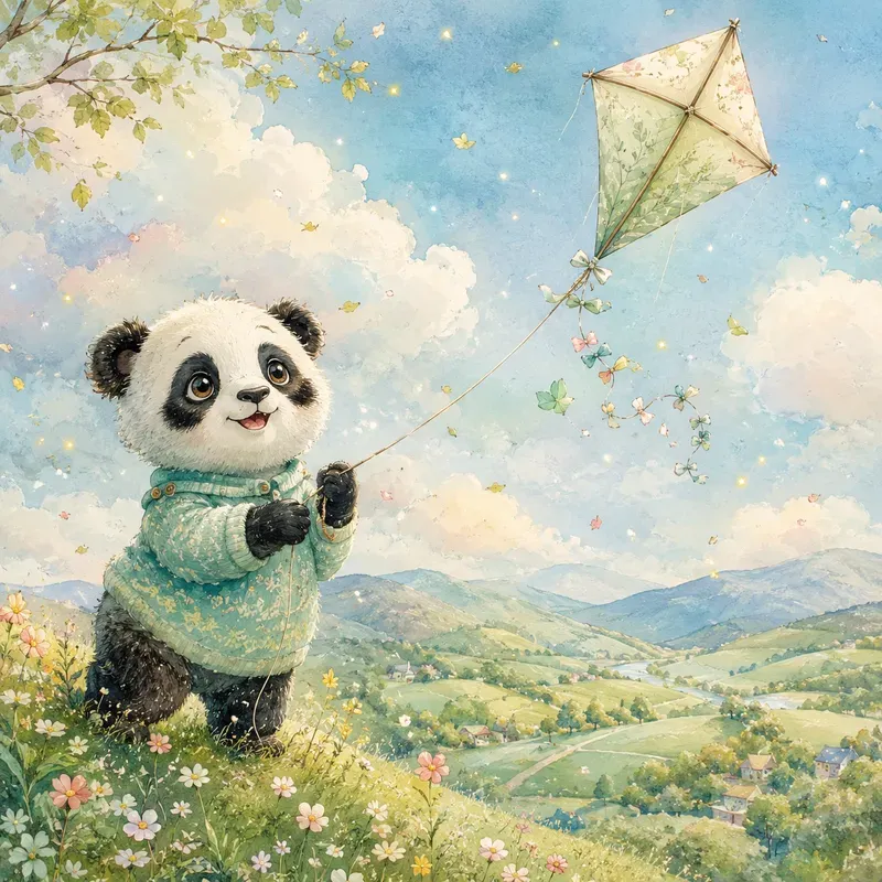 Dreamy Watercolor Animal Adventures