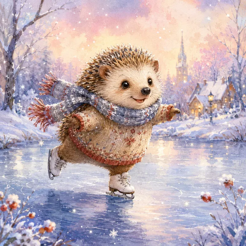 Dreamy Watercolor Animal Adventures