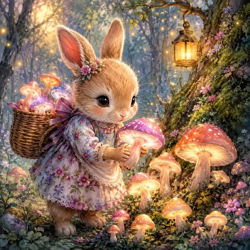 Dreamy Watercolor Animal Adventures
