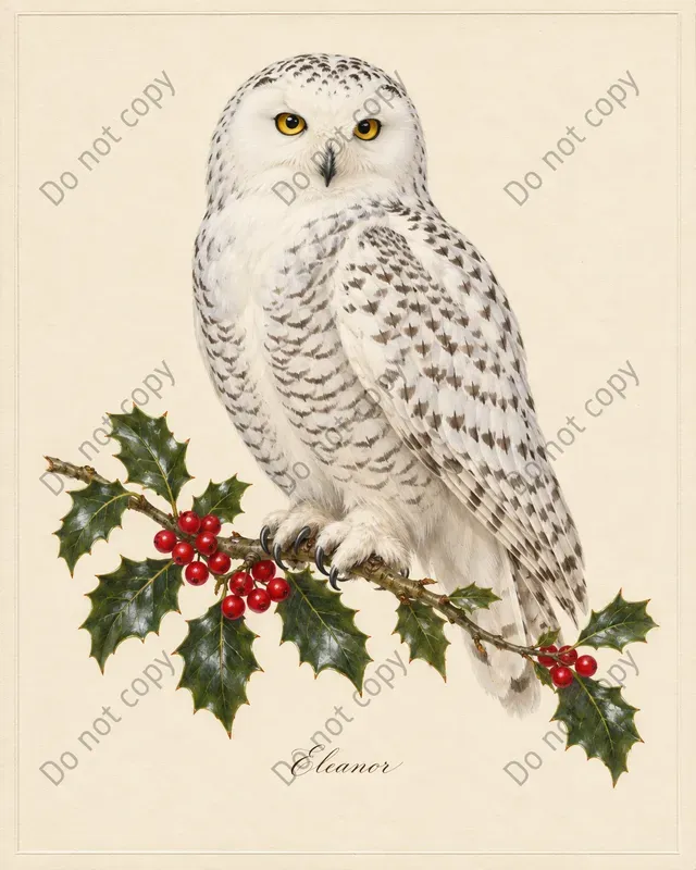 Birth Month Bird Art Prints