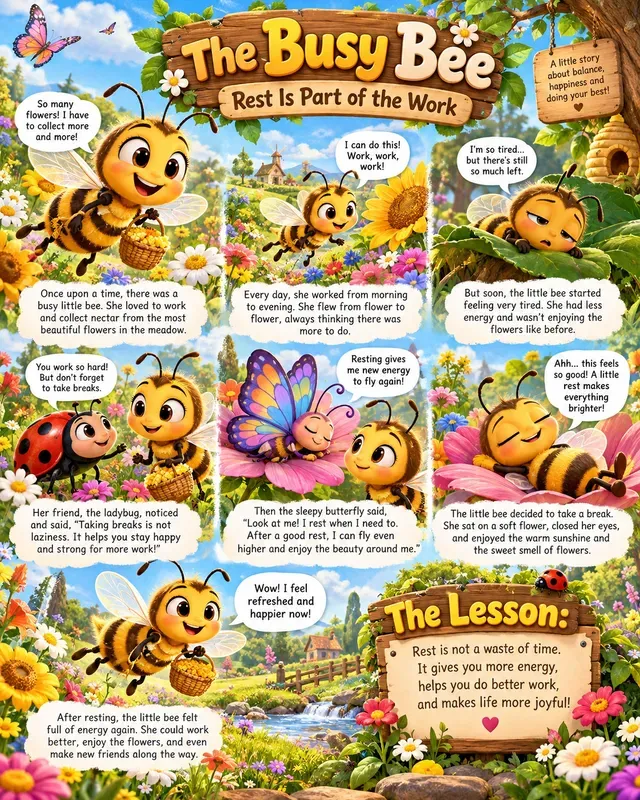 Whimsical Moral Storybook Posters