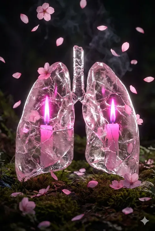 Frozen Flame Organ Glowing Anatomy