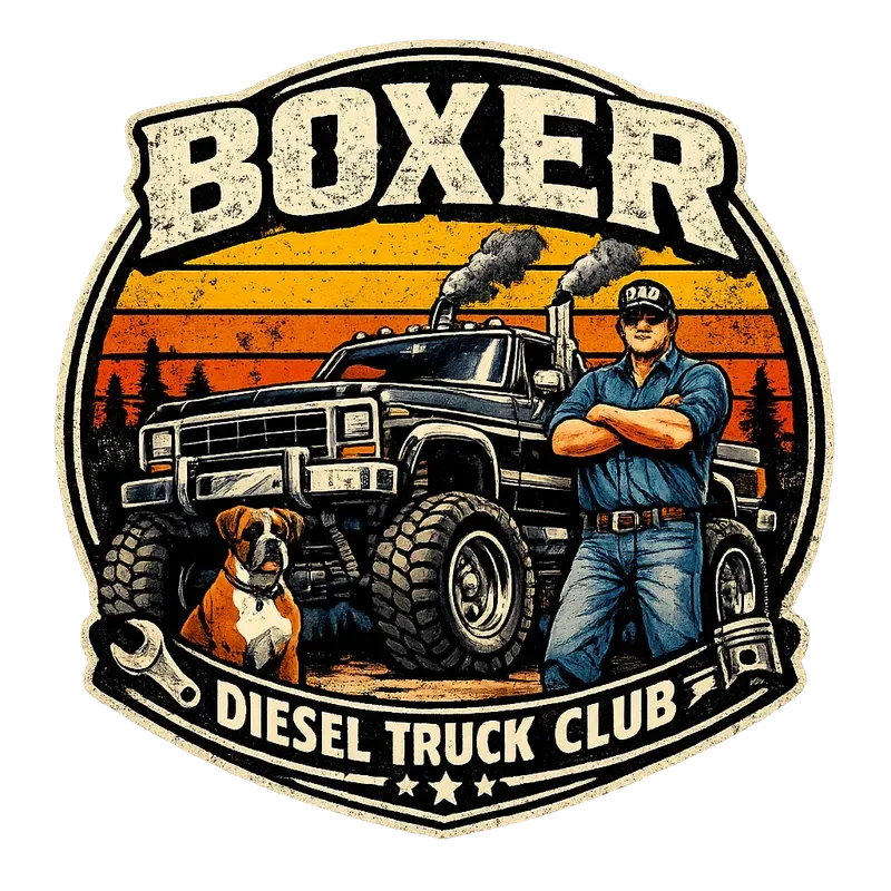 Retro Vintage Dog Dad Garage Clubs