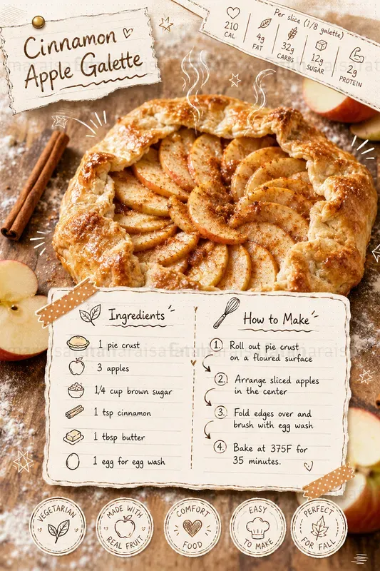 Recipe Infographic Poster Generator