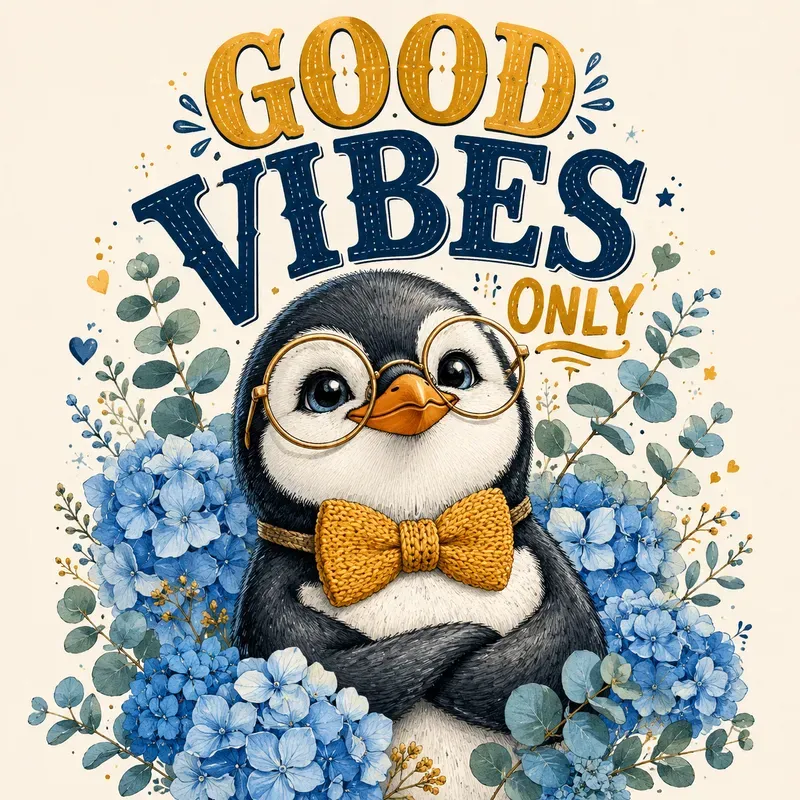 Good Vibes Illustrated Posters