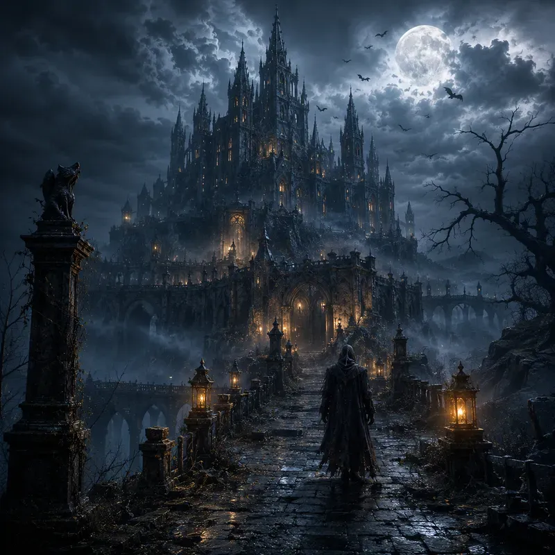 Moonlit Dark Realms
