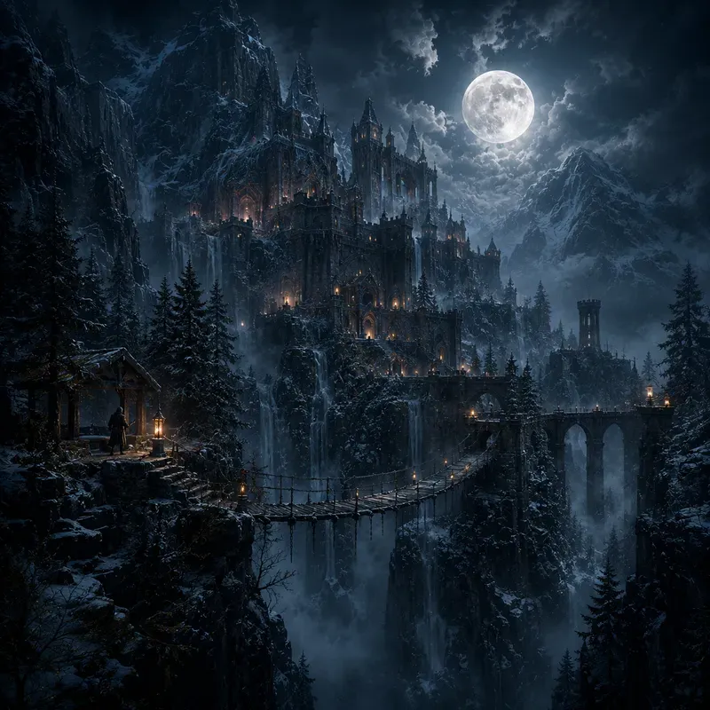 Moonlit Dark Realms