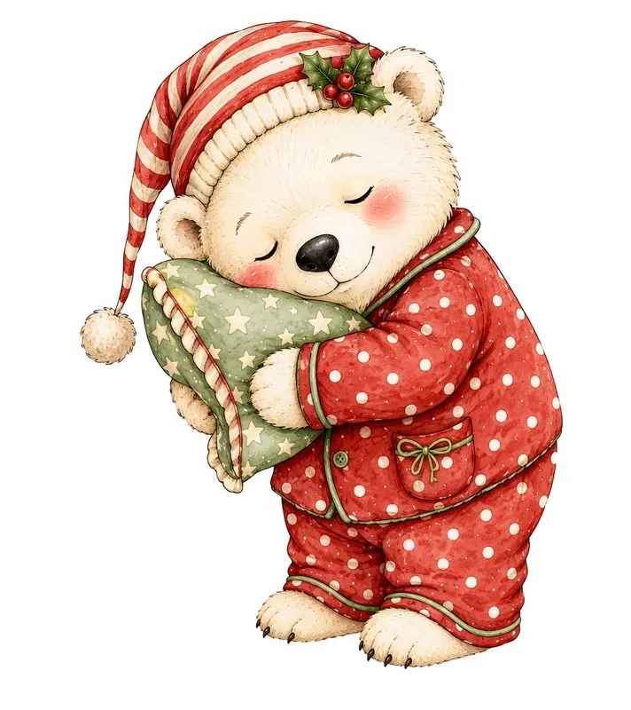 Christmas Animals Kids Cliparts