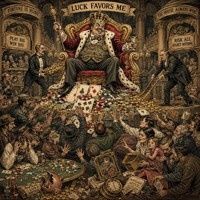 Vintage Satires Of Wealth Power