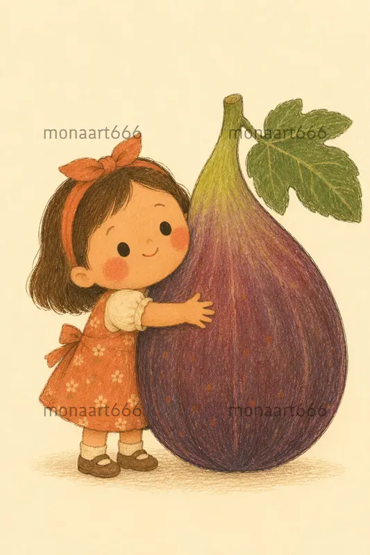 Mediterranean Pastel Naive Illustrations