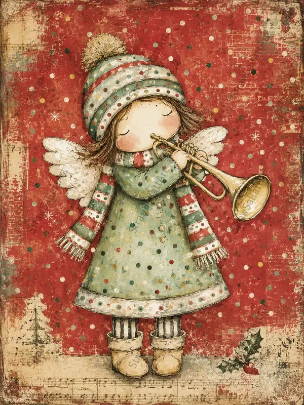 Cute Christmas Character Junk Journals