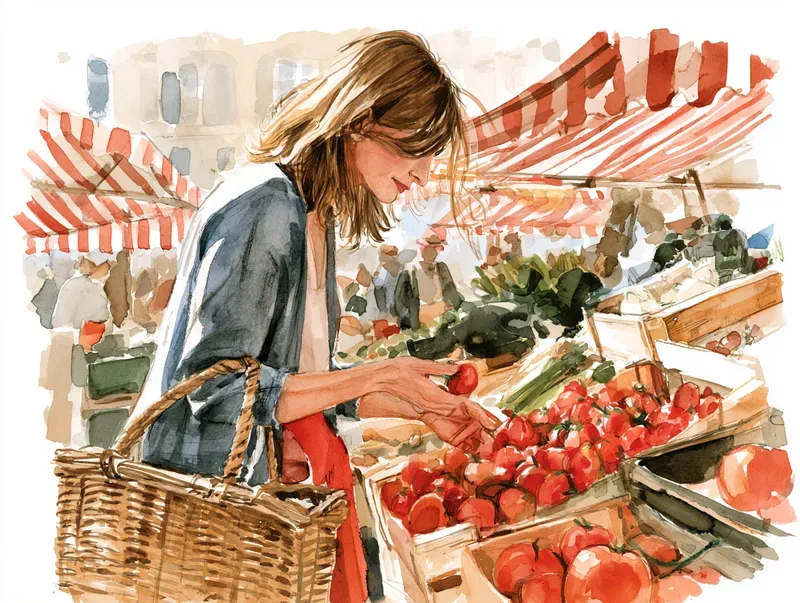 Daily Life Watercolor Art Generator