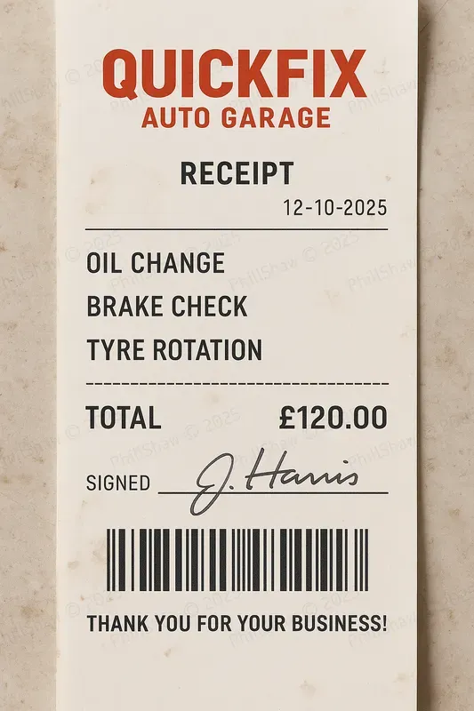 Authentic Receipt Makers