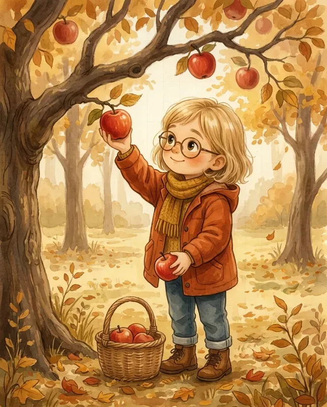Autumn Childrens Book Illustrations