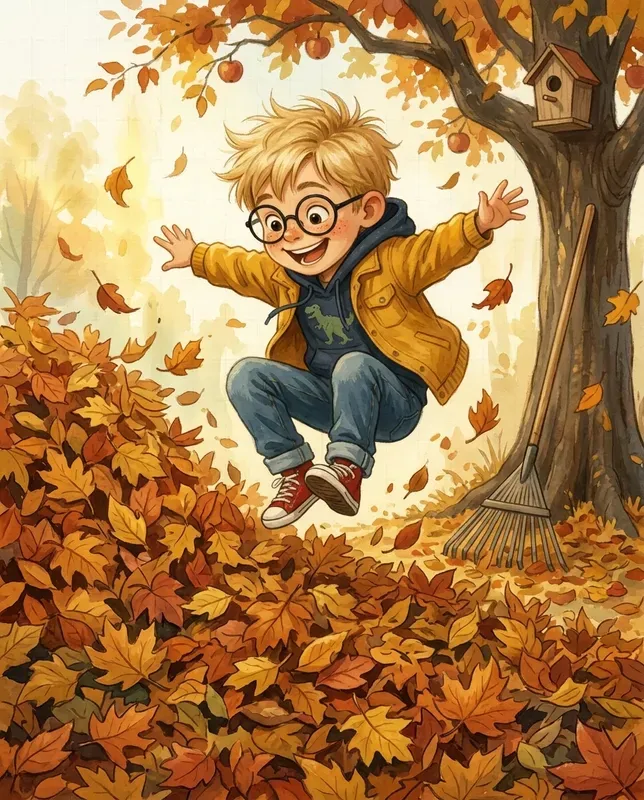 Autumn Childrens Book Illustrations