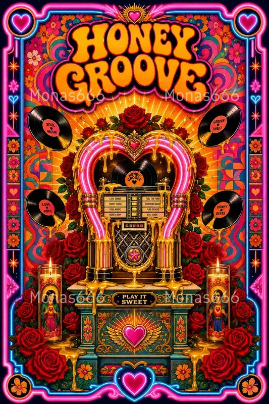 Absurdist Kitsch Shrine Posters