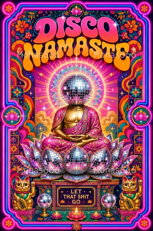 Absurdist Kitsch Shrine Posters