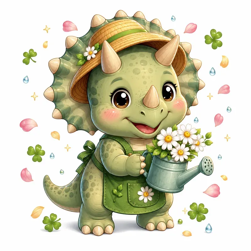 Cute Dinosaur Mascot Generator
