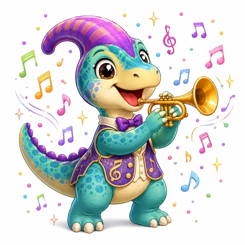 Cute Dinosaur Mascot Generator