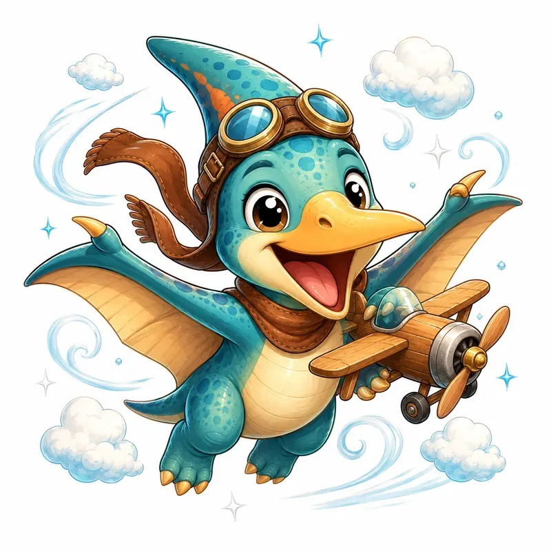 Cute Dinosaur Mascot Generator