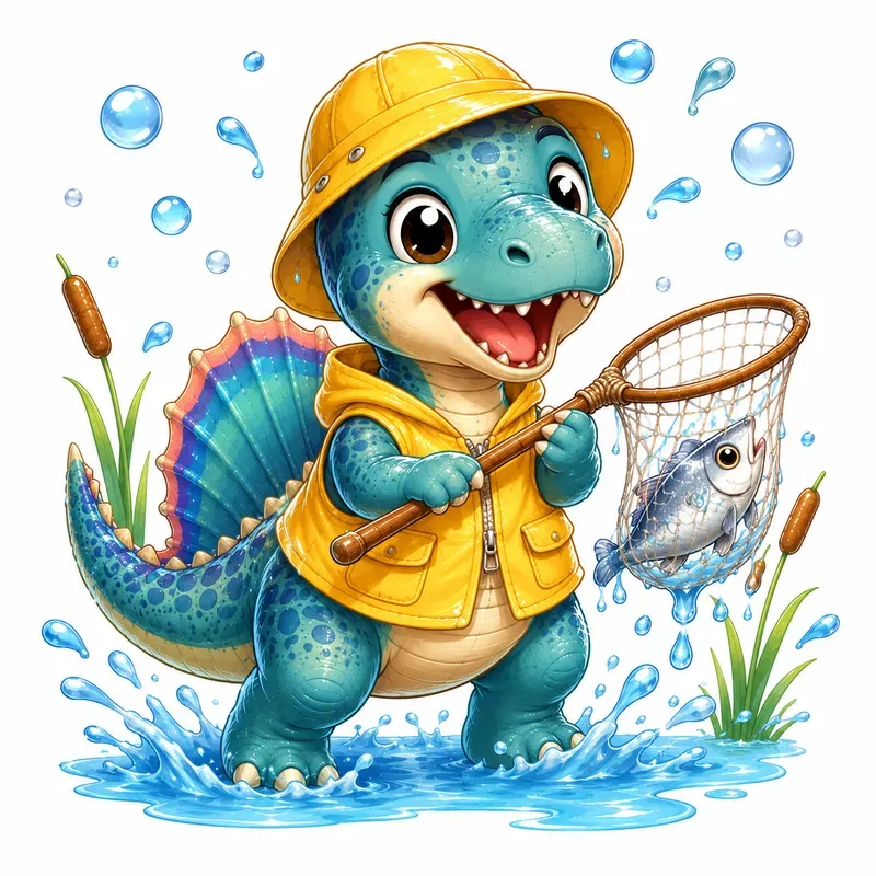 Cute Dinosaur Mascot Generator
