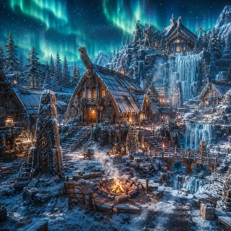 Hyperrealistic Fantasy Environments