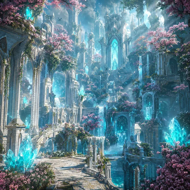 Hyperrealistic Fantasy Environments