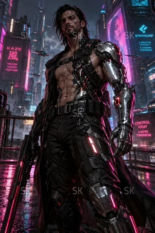 Cinematic Surreal 3D Comic Characters