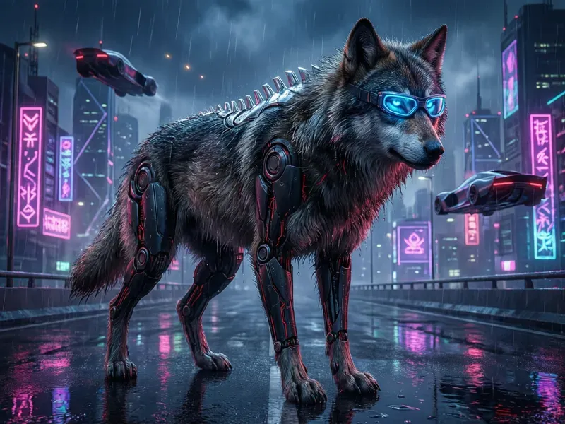 Neon Bestiary Synthwave Guardians