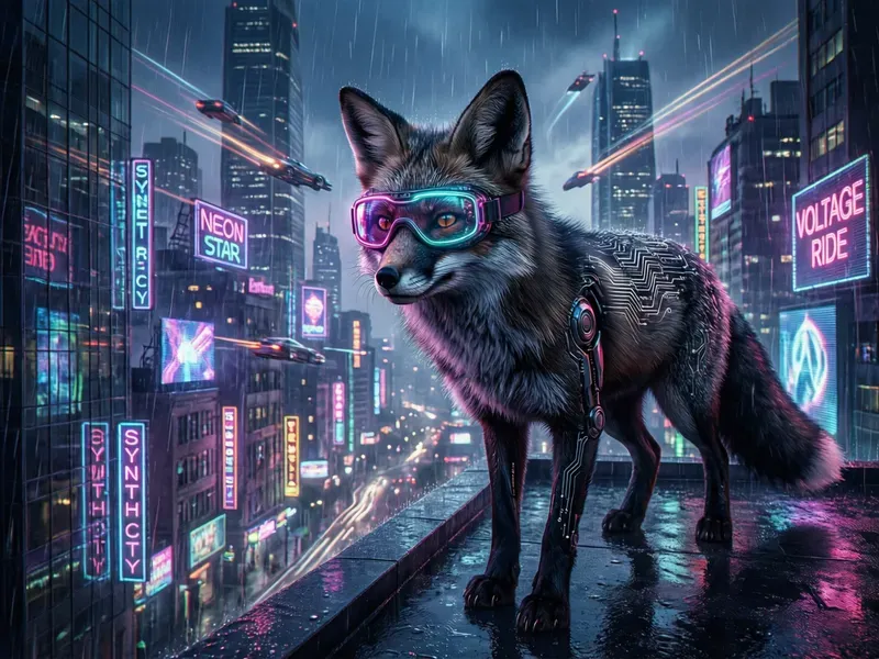 Neon Bestiary Synthwave Guardians