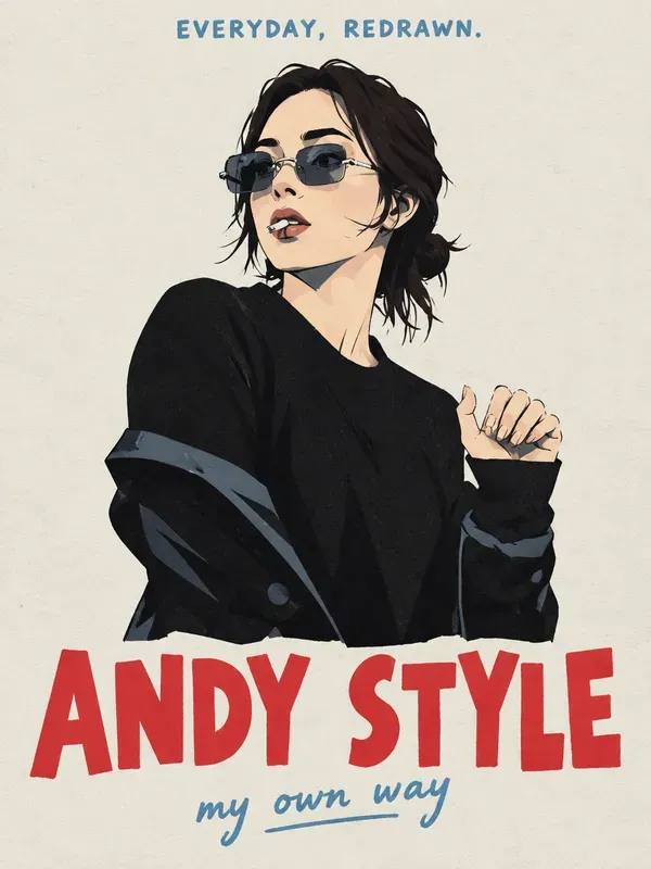 Photos To Fashion Comic Posters