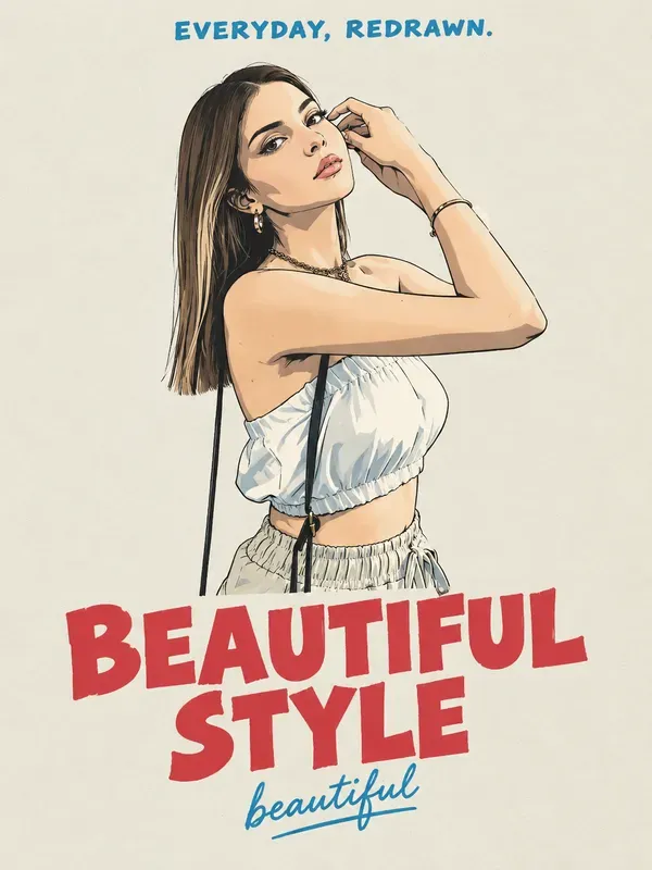 Photos To Fashion Comic Posters
