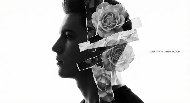 Fragmented Identity Collage Portraits