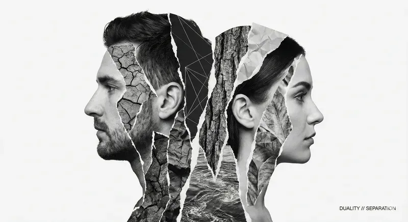 Fragmented Identity Collage Portraits