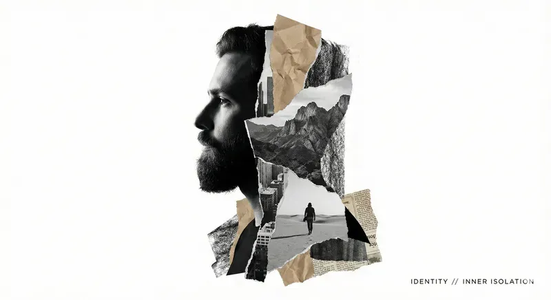 Fragmented Identity Collage Portraits