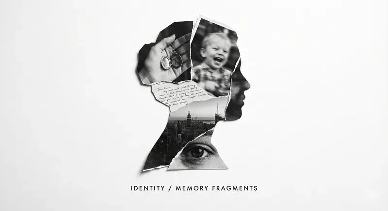 Fragmented Identity Collage Portraits