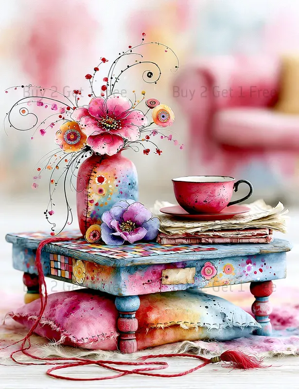 Boho Lounge Glamour Junk Journals