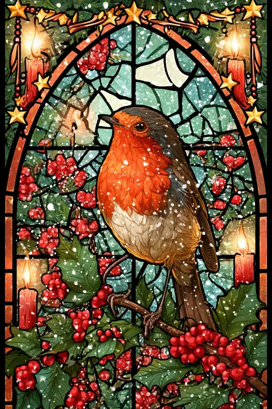 Stained Glass Animal Generator