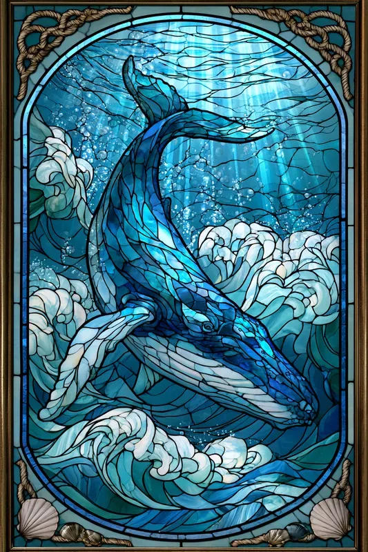Stained Glass Animal Generator