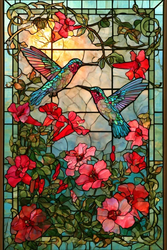 Stained Glass Animal Generator