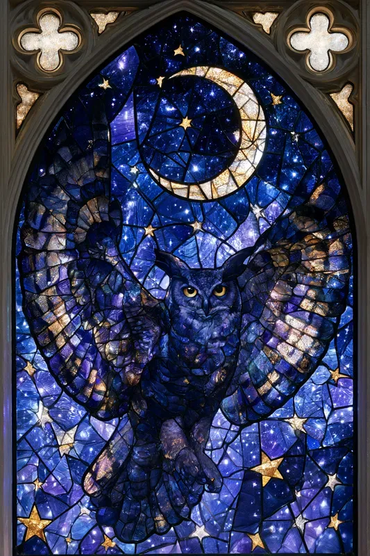 Stained Glass Animal Generator