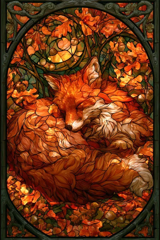 Stained Glass Animal Generator