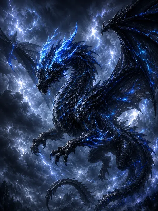 Dragon Fantasy Creature Concept Art