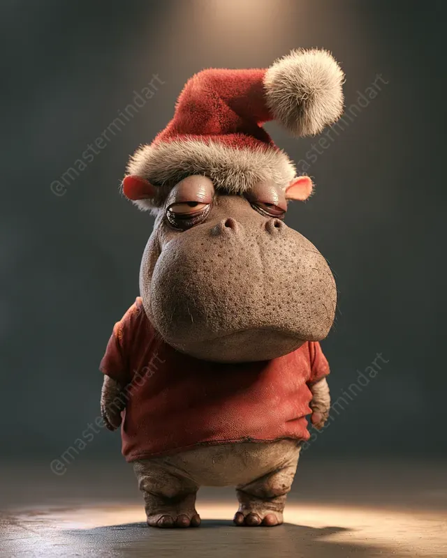 Ugly Cute Christmas Animals