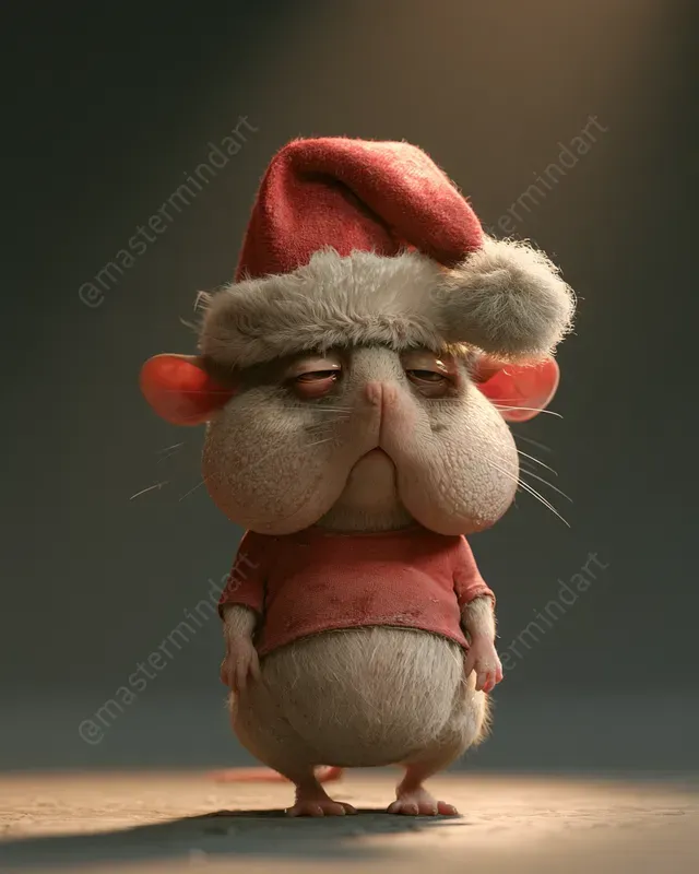 Ugly Cute Christmas Animals