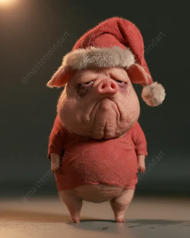 Ugly Cute Christmas Animals