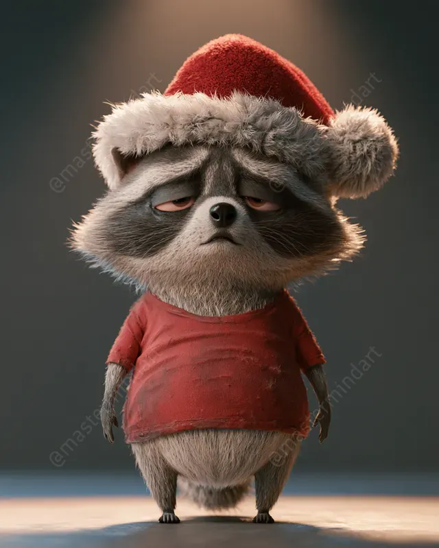 Ugly Cute Christmas Animals