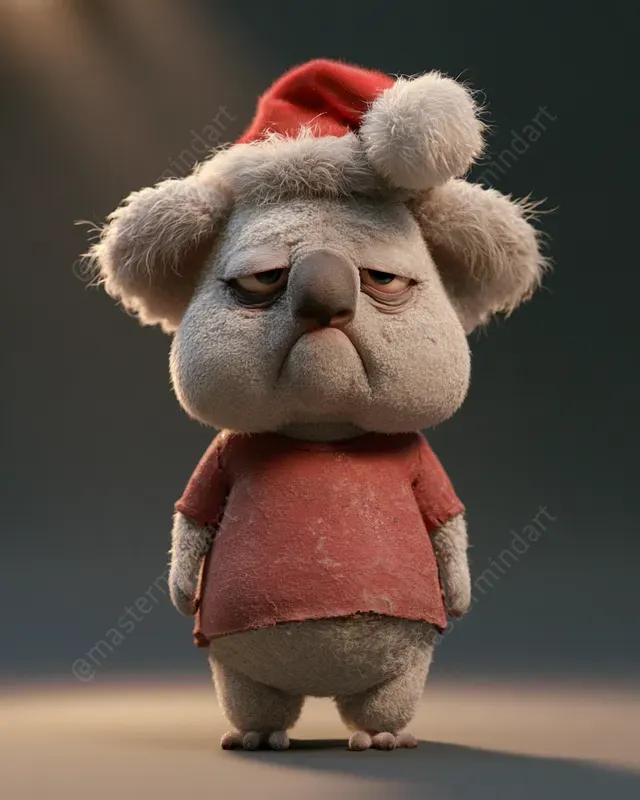 Ugly Cute Christmas Animals